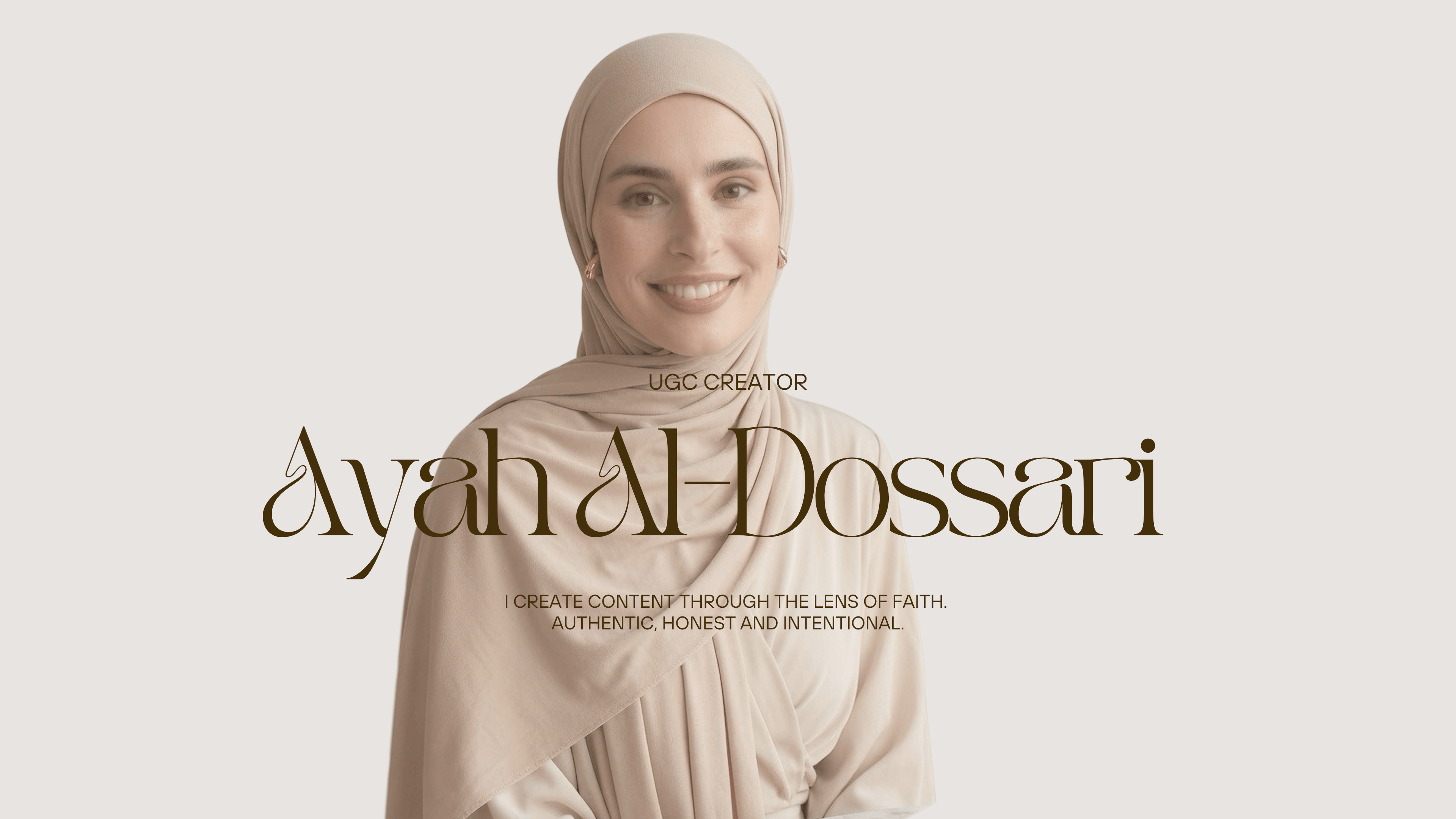 Ayah Al-Dossari, UGC Creator